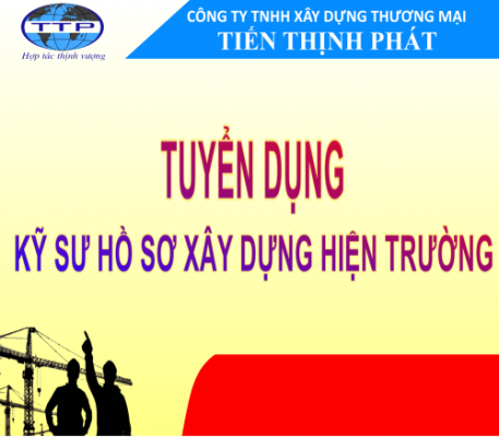 tuyển dụng kỹ sư hồ sơ xây dựng thái nguyên